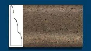 Плинтус пробковый ArtCorkDesing С 105 (Колер 7) 18x45x910 мм в Салавате