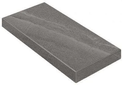 Керамогранит Italon Контемпора Карбон 33x120 ступень угловая правая в Салавате