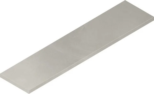 Керамогранит Italon Континуум Сильвер Ступень угловая левая 33х120 (Натуральная) в Салавате