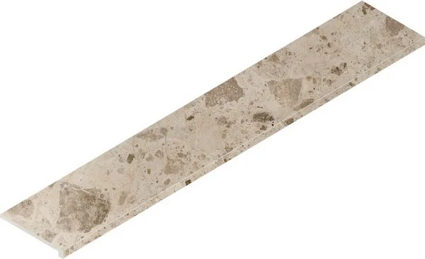 Керамогранит Italon Континуум Стоун Беж Ступень угловая правая 33х160 (Натуральная) в Салавате