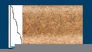 Плинтус пробковый ArtCorkDesing С 105 (Колер 8) 18x45x910 мм в Салавате