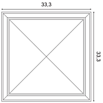 Декоративная панель Orac W123 (33.3x33.3x3.5 см) в Салавате