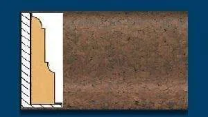 Плинтус пробковый ArtCorkDesing С 103 (Колер 11) 12х65х910 мм в Салавате