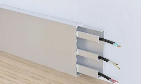 Алюминиевый плинтус Fezard Кабельный ALP-G80 Алюминий 80*15*2500 мм в Салавате