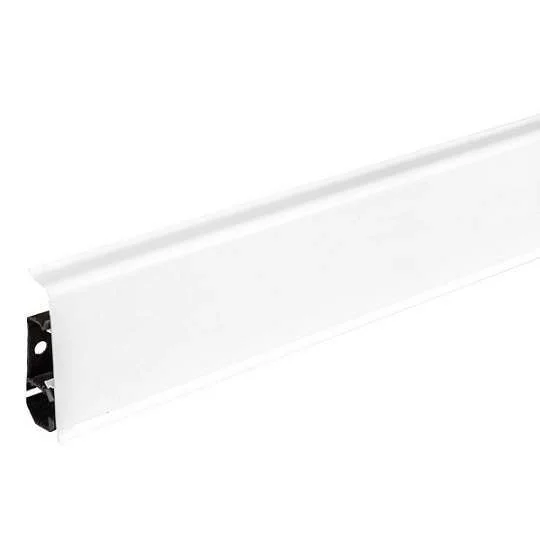 Плинтус пластиковый Arbiton INDO70 01 Белый блеск 2,5 м в Салавате