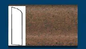 Плинтус пробковый ArtCorkDesing С 106 (Колер 11) 10х60х910 мм в Салавате