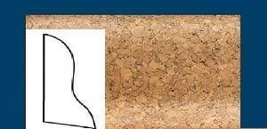 Плинтус пробковый ArtCorkDesing С 102 (Колер 8) 20x40x910 мм в Салавате