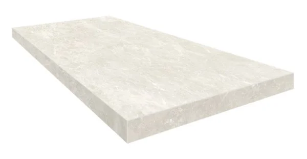 Керамогранит Coliseum Да Винчи Уайт Ступень угловая правая (Натуральный, 33х60) в Салавате