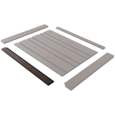 Финишный молдинг LF124A BR396K правый декорированный (42х12х2700мм) в Салавате