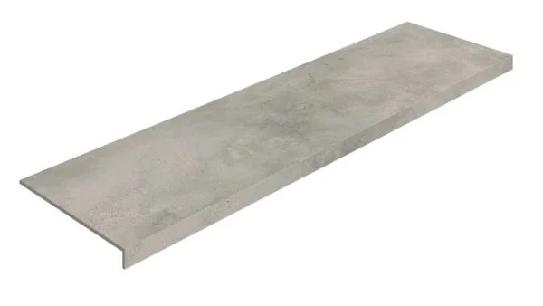 Керамогранит Coliseum Монца Грэй Ступень фронтальная (Натуральный, 33х120) в Салавате
