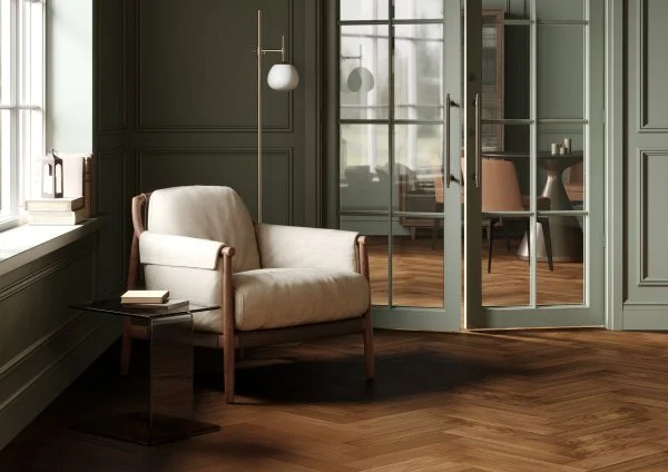 Паркетная доска Quartz Parquet Штучный паркет Орех Американский 44-400-29 в Салавате