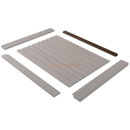 Финишный молдинг LF124B BR396 левый декорированный (31х12х2700мм) в Салавате