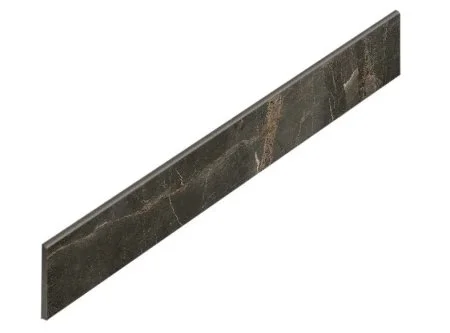 Керамогранит Coliseum Канова Дарк Плинтус (Натуральный, 7,2х60) в Салавате