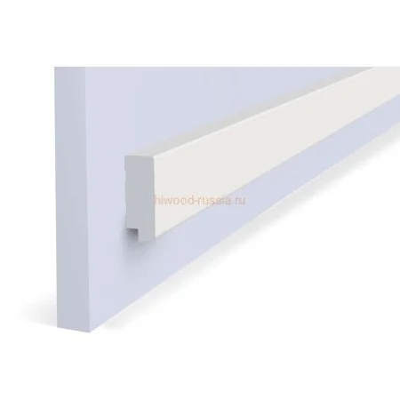 Финишный молдинг LF124B NP левый белый (31х12х2700мм) в Салавате
