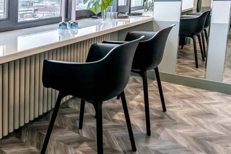 Пробковое покрытие CorkStyle Chevron Silver в Салавате