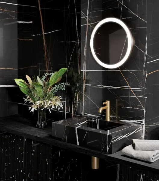 Керамогранит Italon Шарм Делюкс Сахара Нуар 80х80 (Натуральная и реттифицированная) в Салавате