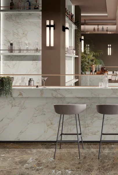 Керамогранит Italon Шарм Делюкс Арабескато Уайт 80х160 (Люкс и реттифицированная) в Салавате