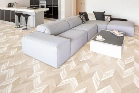 Пробковое покрытие CorkStyle Chevron Creme в Салавате