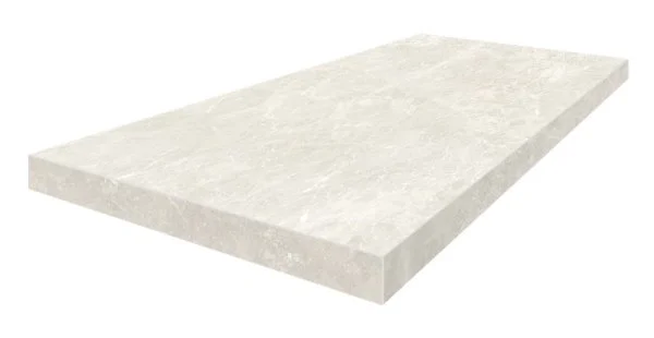 Керамогранит Coliseum Да Винчи Уайт Ступень угловая левая (Натуральный, 33х60) в Салавате