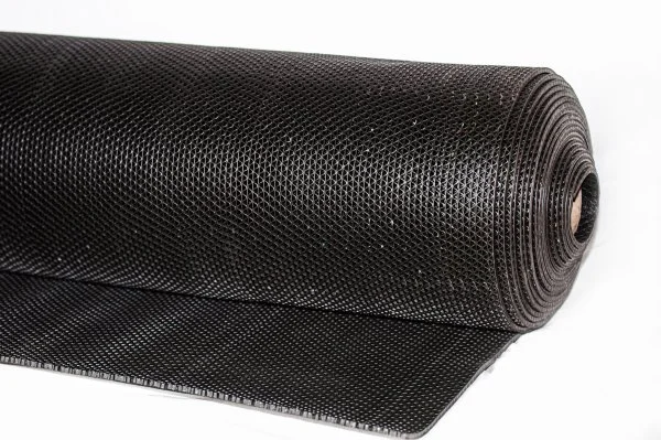 Грязезащитное рулонное покрытие ЗигЗаг Черный 5 мм (0,9 м) Китай в Салавате