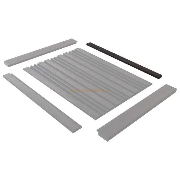 Финишный молдинг LF124B BR395K левый декорированный (31х12х2700мм) в Салавате