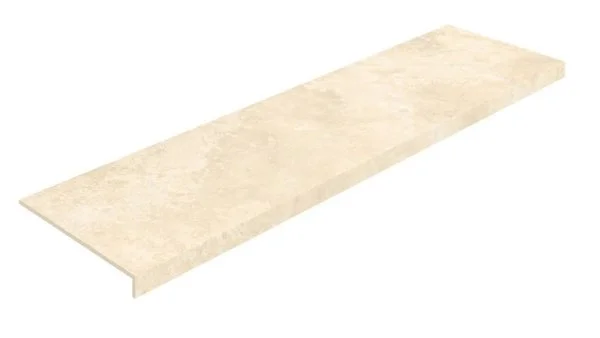 Керамогранит Coliseum Аурелия Уайт Ступень фронтальная (Натуральный, 33х120) в Салавате