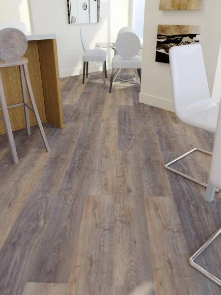 Кварц-виниловая плитка FineFloor Light Дуб Борда FF-1333 в Салавате