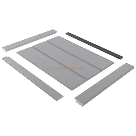 Финишный молдинг LF124B GR15K левый декорированный (31х12х2700мм) в Салавате