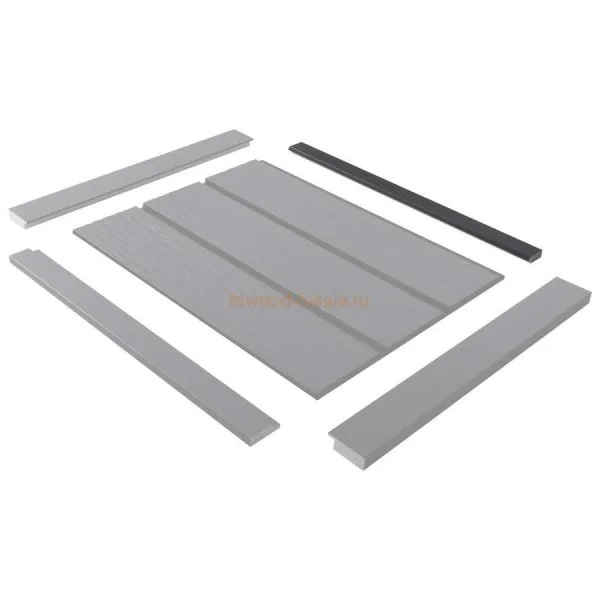 Финишный молдинг LF124B GR15K левый декорированный (31х12х2700мм) в Салавате