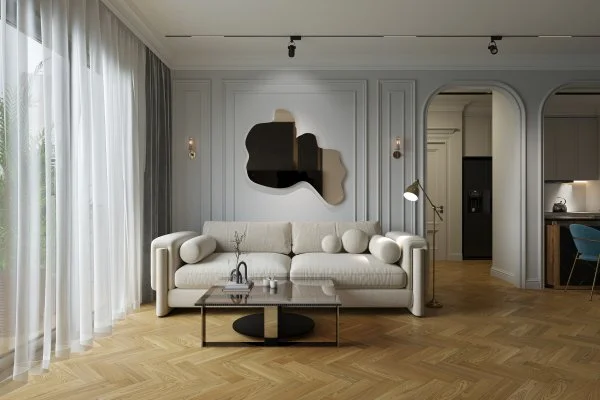 Паркетная доска Quartz Parquet Штучный паркет Вяз Кенигсберг 44-550-62 в Салавате