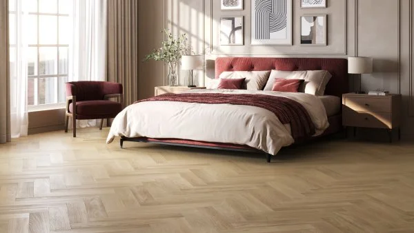 Паркетная доска Quartz Parquet Английская Ёлка Дуб Лимба 33-405 в Салавате