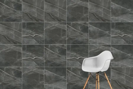 Керамогранит Vitra SityMarble Калакатта Блэк 60х60 (Лаппатированная и Реттифицированная) в Салавате