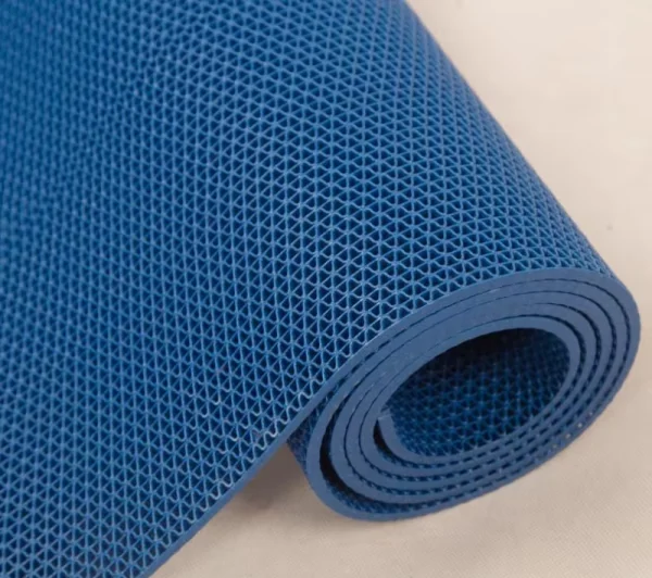 Грязезащитное рулонное покрытие ЗигЗаг Синий 4,5 мм (1,2 м) Китай в Салавате