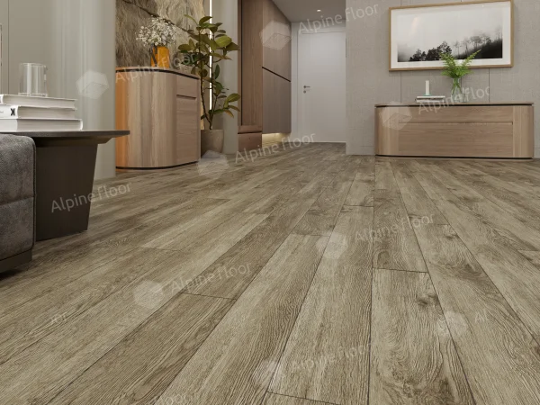 Каменно-полимерная плитка Alpine Floor Grand Sequoia Village Венге Грей ECO 11-807 4мм, 43 класс в Салавате