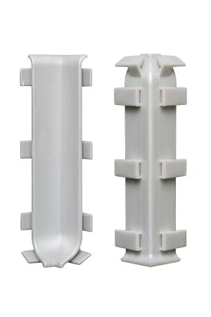 Внутренний угол Bonkeel ПЛ100 серый (ПВХ) в Салавате