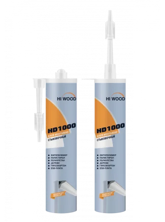Монтажно-стыковочный клей HiWood HD1000 Белый 280 ml в Салавате