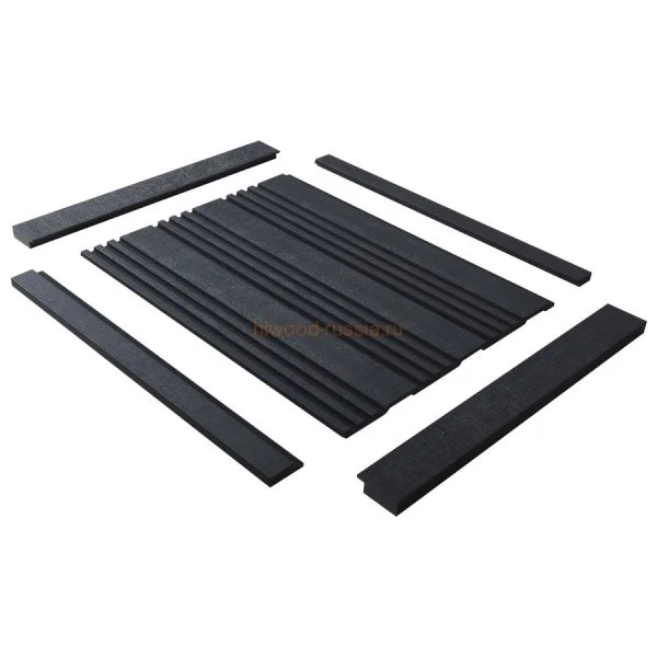 Финишный молдинг LF124B BK114K левый декорированный (31х12х2700мм) в Салавате