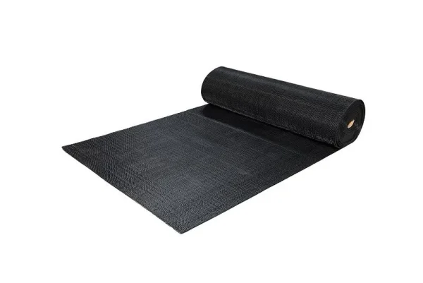 Грязезащитное рулонное покрытие ЗигЗаг Черный 5 мм (0,9 м) Китай в Салавате