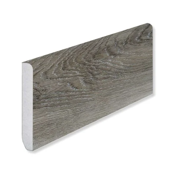 Кварцевый плинтус Fargo 366-1B Дуб Рустик Серый градиент 80х11х2200 мм в Салавате