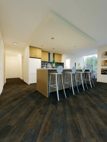 Кварц-виниловая плитка FineFloor Light Дуб Берген FF-1372 в Салавате