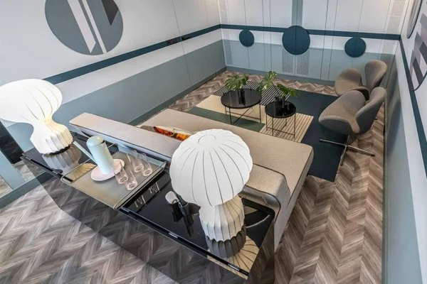 Пробковое покрытие CorkStyle Chevron Silver в Салавате