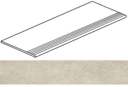 Керамогранит Italon Скайлайн Сноу 30х120 ступень в Салавате