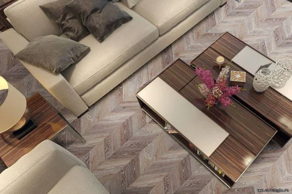 Пробковое покрытие CorkStyle Chevron Brown (1235*305*6 мм) HC в Салавате