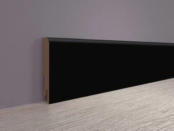 Плинтус MDF Bonkeel 24032 Чёрный Софт (100х16х2400 мм) в Салавате