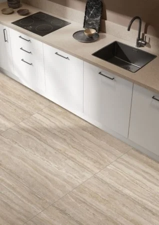 Керамогранит Vitra CityStone Травертин Линейный 60х120 (Натуральная и Реттифицированная) в Салавате