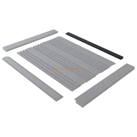 Финишный молдинг LF124B BK114K левый декорированный (31х12х2700мм) в Салавате