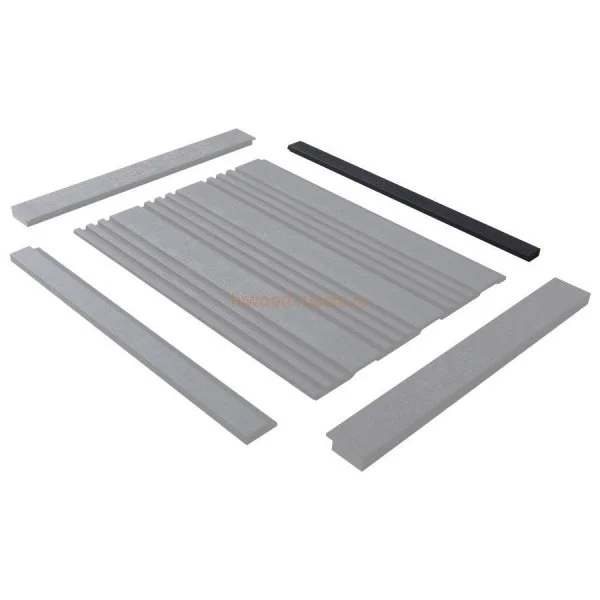 Финишный молдинг LF124B BK114K левый декорированный (31х12х2700мм) в Салавате