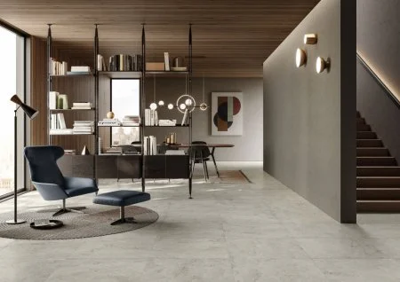 Керамогранит Italon Метрополис Абсолют Сильвер 80х80 (Натуральная и Реттифицированная) в Салавате