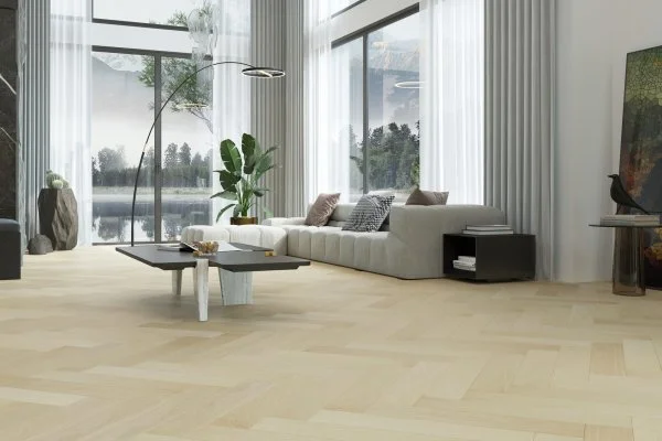 Паркетная доска Quartz Parquet Английская Ёлка Дуб Испанский 33-404 в Салавате