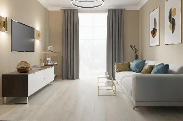 Ламинат Egger PRO 8/32 Дуб Кортина белый EPL034 в Салавате